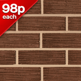 Carlton 65mm Crigglestone Brown Facing Brick Pack of 504