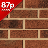 Carlton 65mm Moorland Rustic Facing Brick Pack of 504