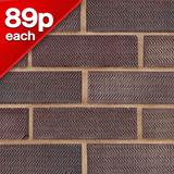 Carlton 65mm Ripley Rustic Facing Brick Pack of 504