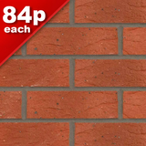 Clumber Red Facing Brick Pack of 495