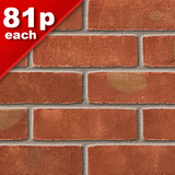 Dorset Multi Red Stock Facing Brick Pack of 500