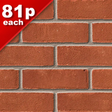 Dorset Red Stock Facing Brick Pack of 500