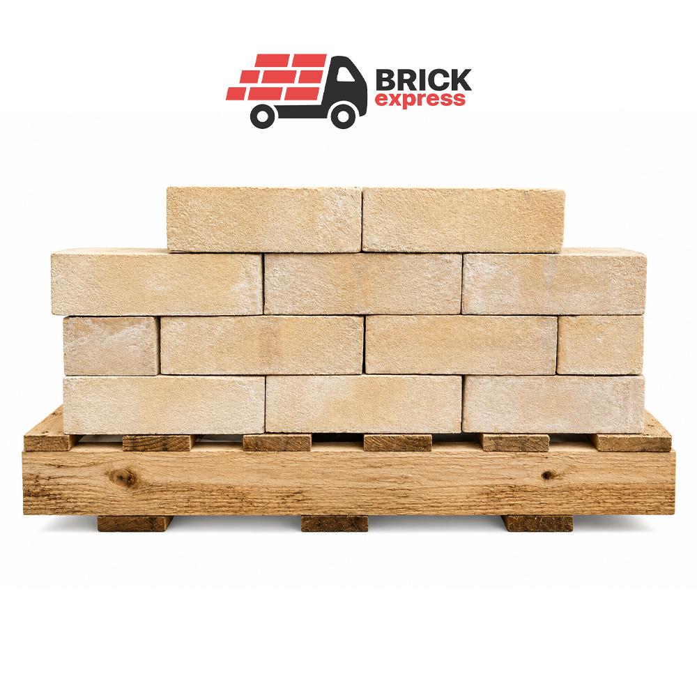 Gault Cream Stock Facing Brick Pack of 500