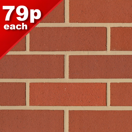 65mm Hadley Red Smooth Facing Brick Pack of 400