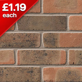 Ibstock Bexhill Dark Stock Facing Brick Pack of 500 10000766