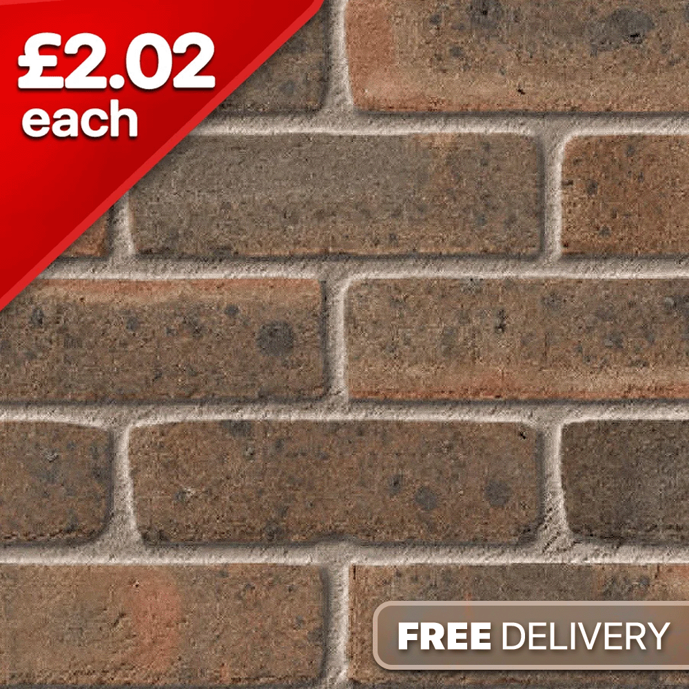 Ibstock Crowborough Multi Stock Brick Pack Of 500