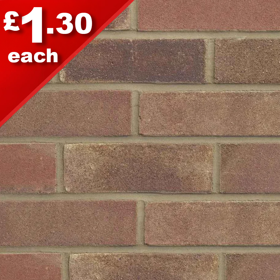 LBC London Heather 73mm Facing Brick Pack of 360