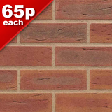 Sunset Red Multi Facing Brick Pack of 430