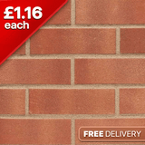 Wienerberger Waresley Cinnabar Red Multi Pack Of 500