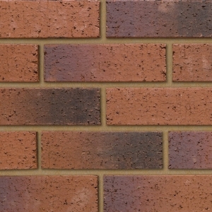 Ibstock Kilcreggan Multi Wirecut 65mm Red Multi Dragfaced Brick