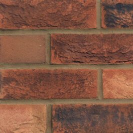 Forterra Hampton Rural Blend 65mm Red Sandcreased Brick